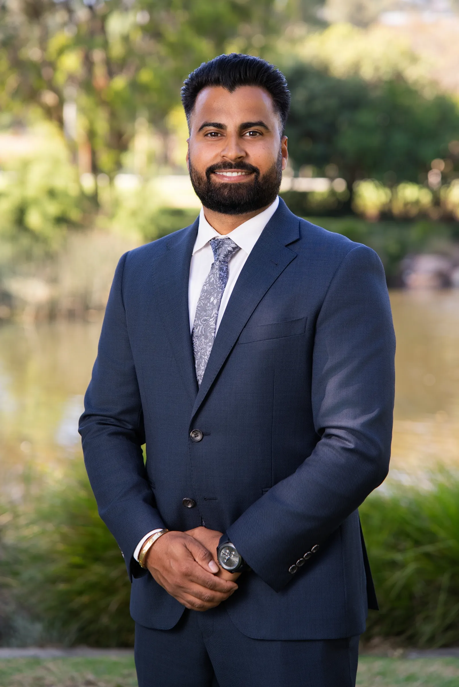 Professional portrait of a Perth real estate agent