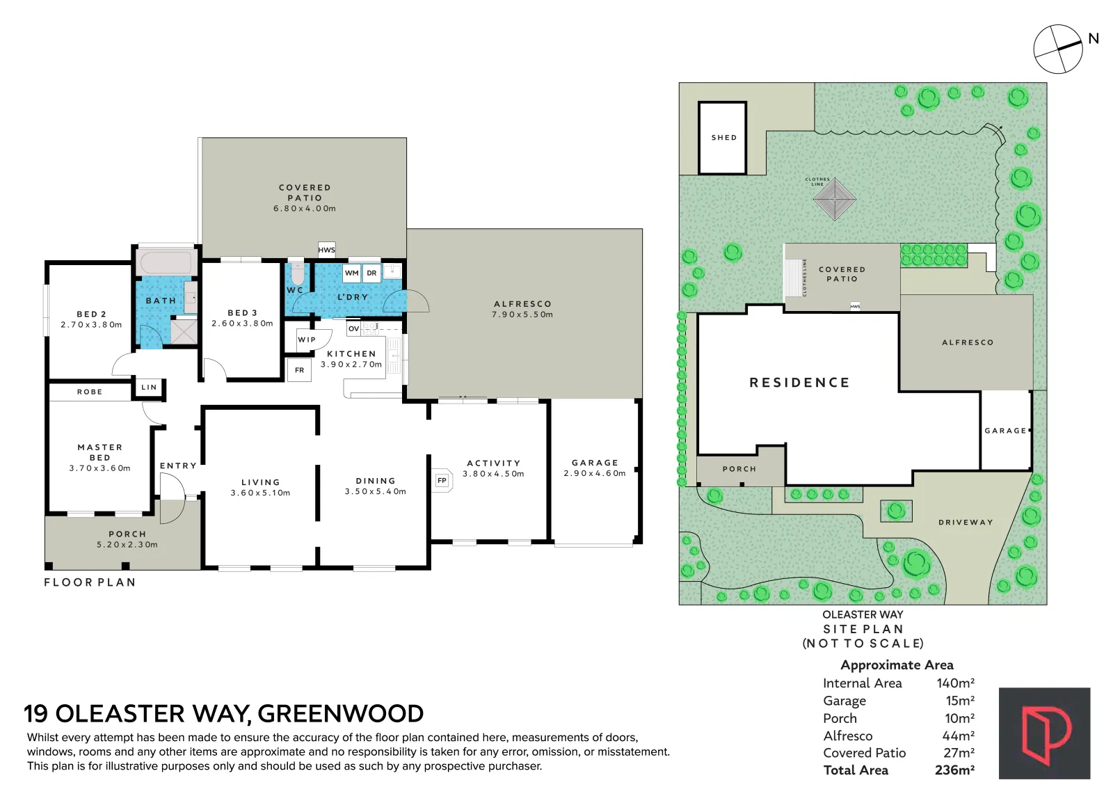 Floorplan Redraw with Site Plan